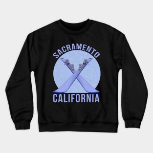 Sacramento, California Crewneck Sweatshirt